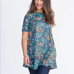 Agnes & Dora Woodland Swing Tunic Pockets Sz M NWT